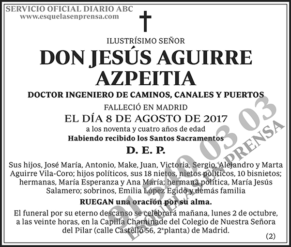 Jesús Aguirre Azpeitia